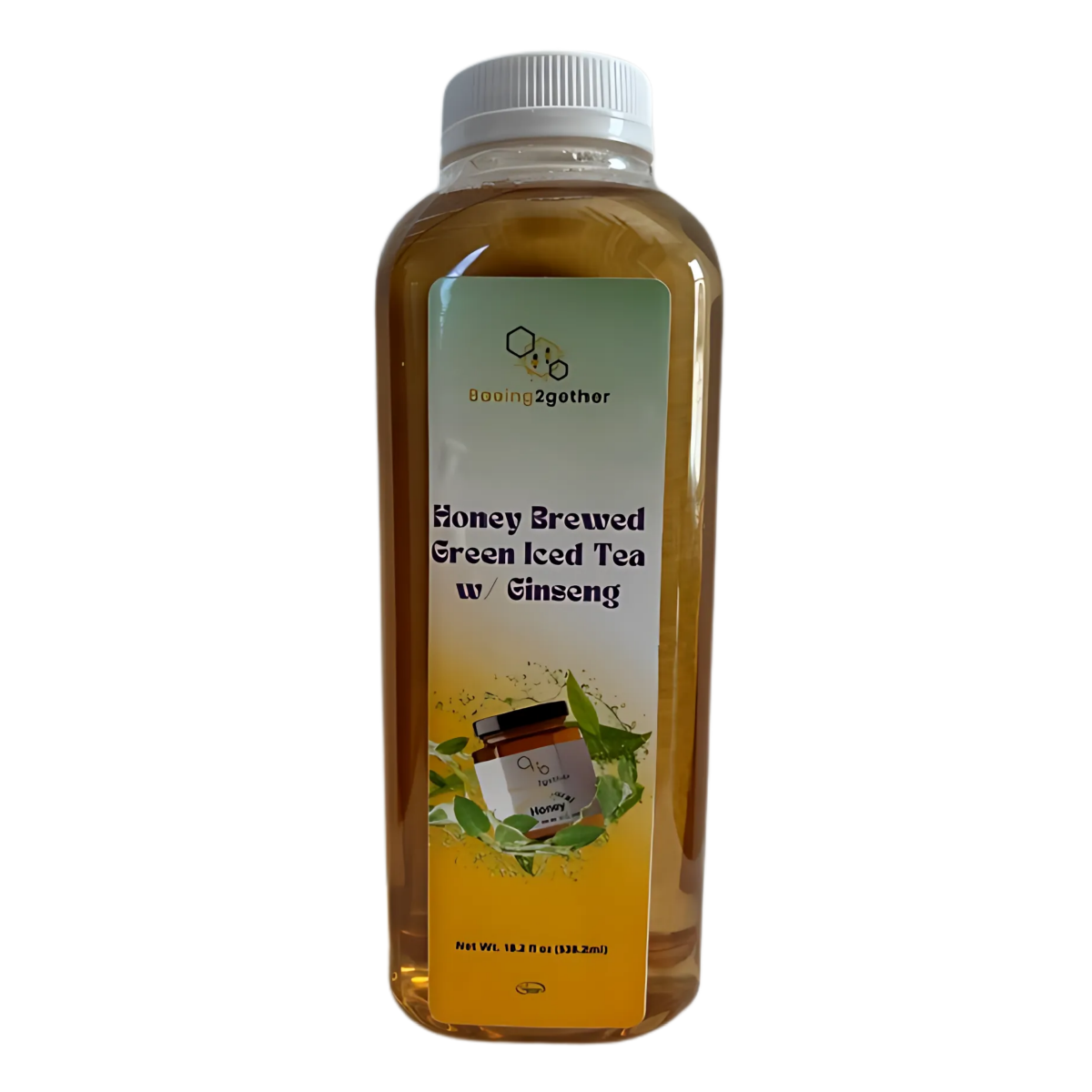 slide 1 of 13, Beeing2gether Honey Green Tea 16oz, 16 oz
