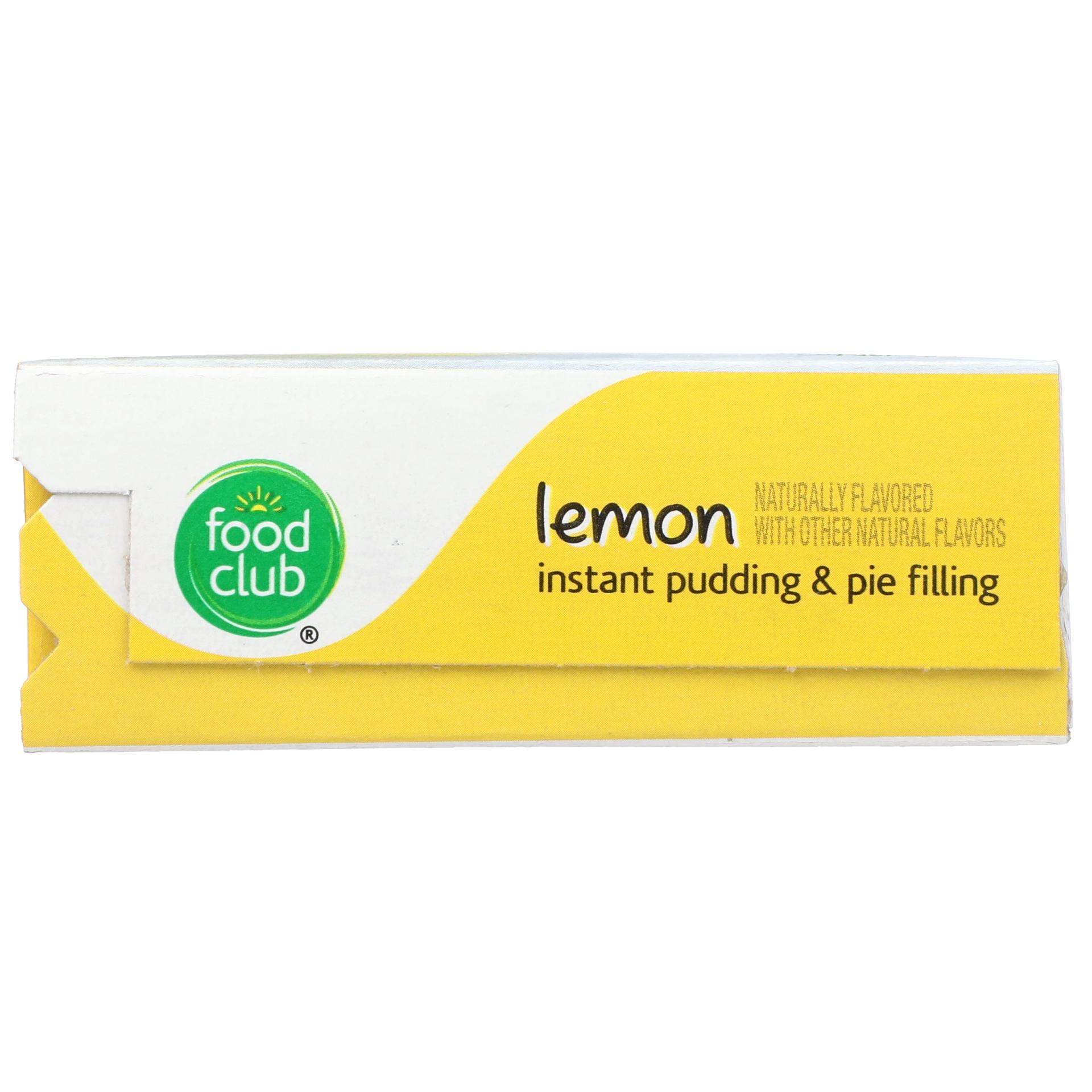 slide 6 of 6, Food Club Instant Lemon Pudding, 3.4 oz