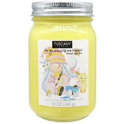 Tuscany Limited Edition Scented Jar Candle - Eggs & Chick