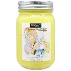 Tuscany Limited Edition Scented Jar Candle - Eggs & Chick