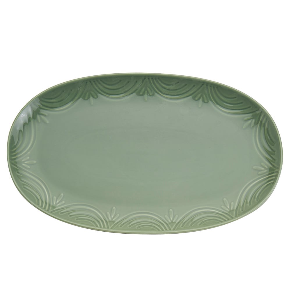 slide 1 of 2, Dash of That Margot Oval Platter, 1 ct