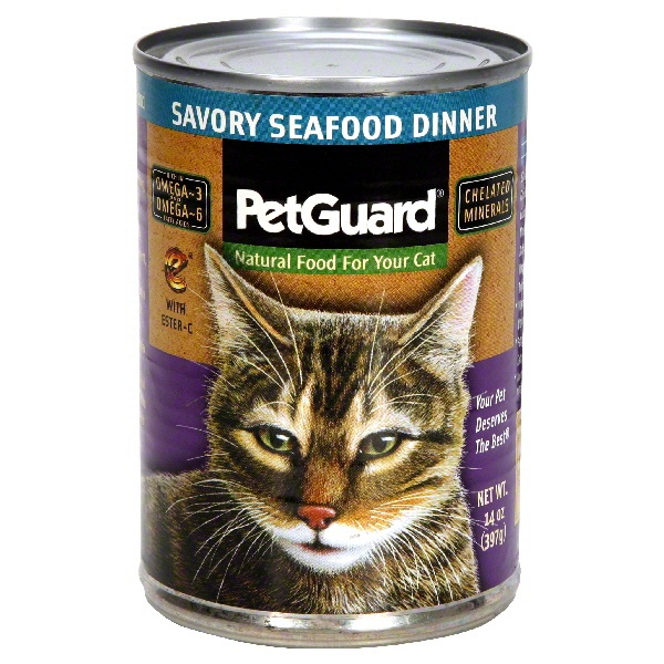 slide 1 of 1, PetGuard Pet Guard Seafood Dinner, 13.2 oz