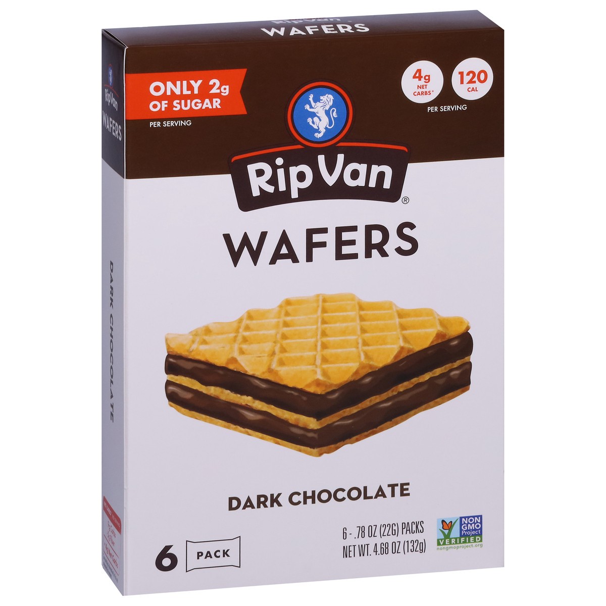 slide 14 of 14, Rip Van Dark Chocolate Wafers 6 - 0.78 oz Packs, 6 ct