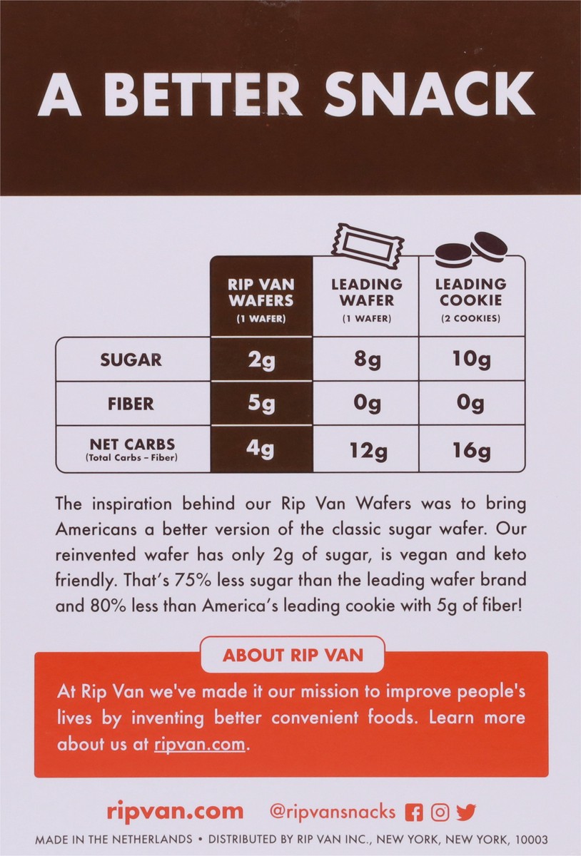 slide 5 of 14, Rip Van Dark Chocolate Wafers 6 - 0.78 oz Packs, 6 ct
