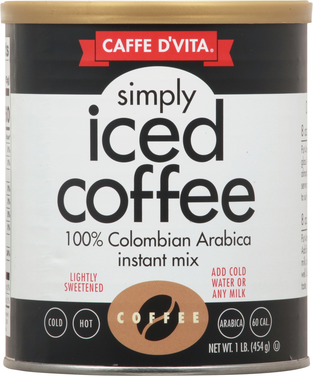 slide 1 of 11, Caffe D'Vita Simply Iced Coffee Iced Coffee - 1 lb, 16 oz