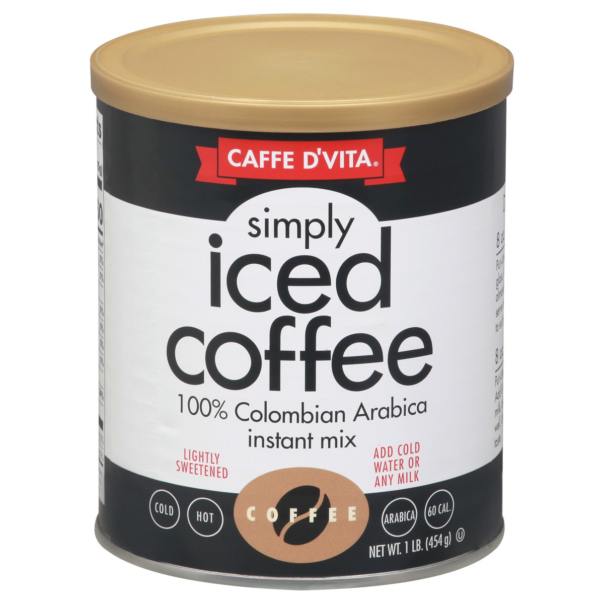 slide 1 of 11, Caffe D'Vita Simply Iced Coffee Iced Coffee 1 lb, 16 oz