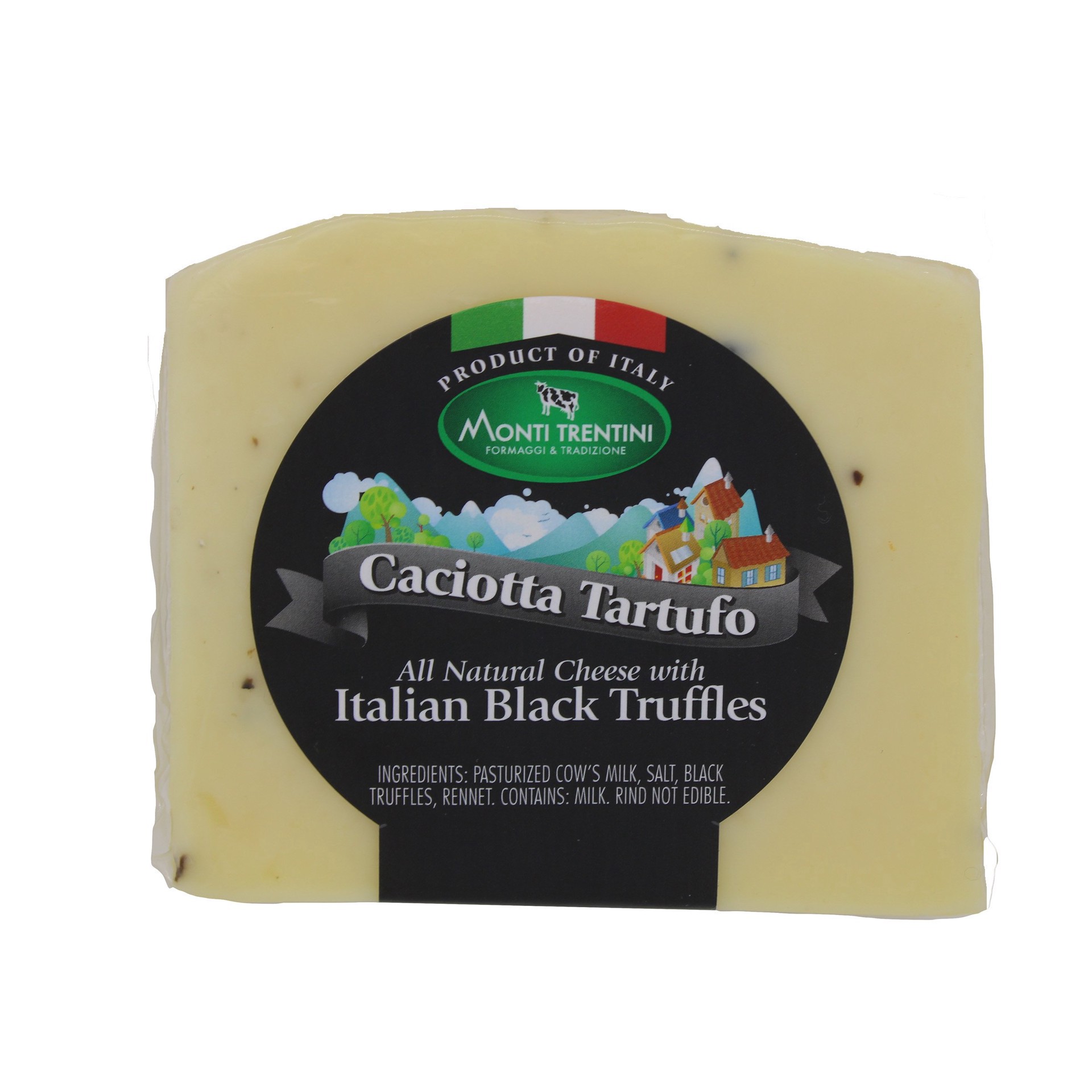 slide 1 of 1, Monti Trentini Caciotta Tartufo Cheese 0.44 lb, 0.44 lb