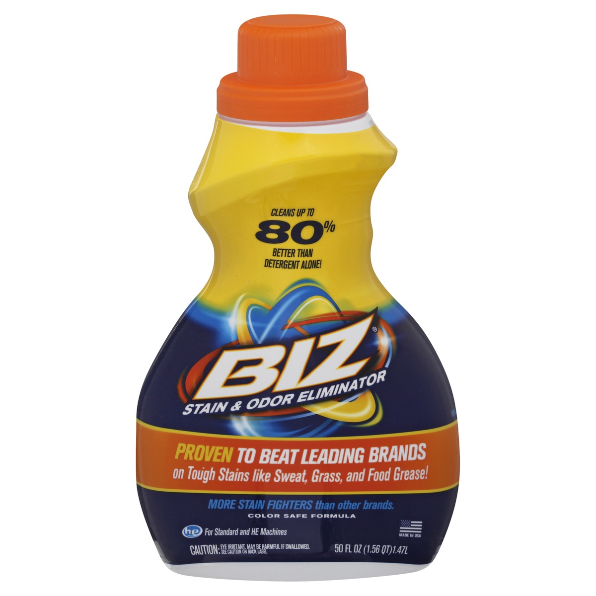 slide 1 of 1, BIZ Liquid Stain & Odor Eliminator, 50 fl oz