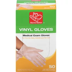 Harris Teeter Vinyl Disposable Exam Glove