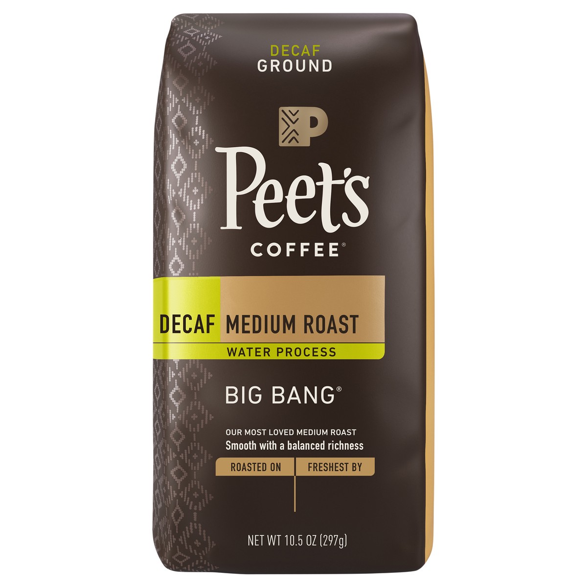 slide 3 of 7, Peet's Peets Decaf Big Bang Ground Coffee, 10.5 oz