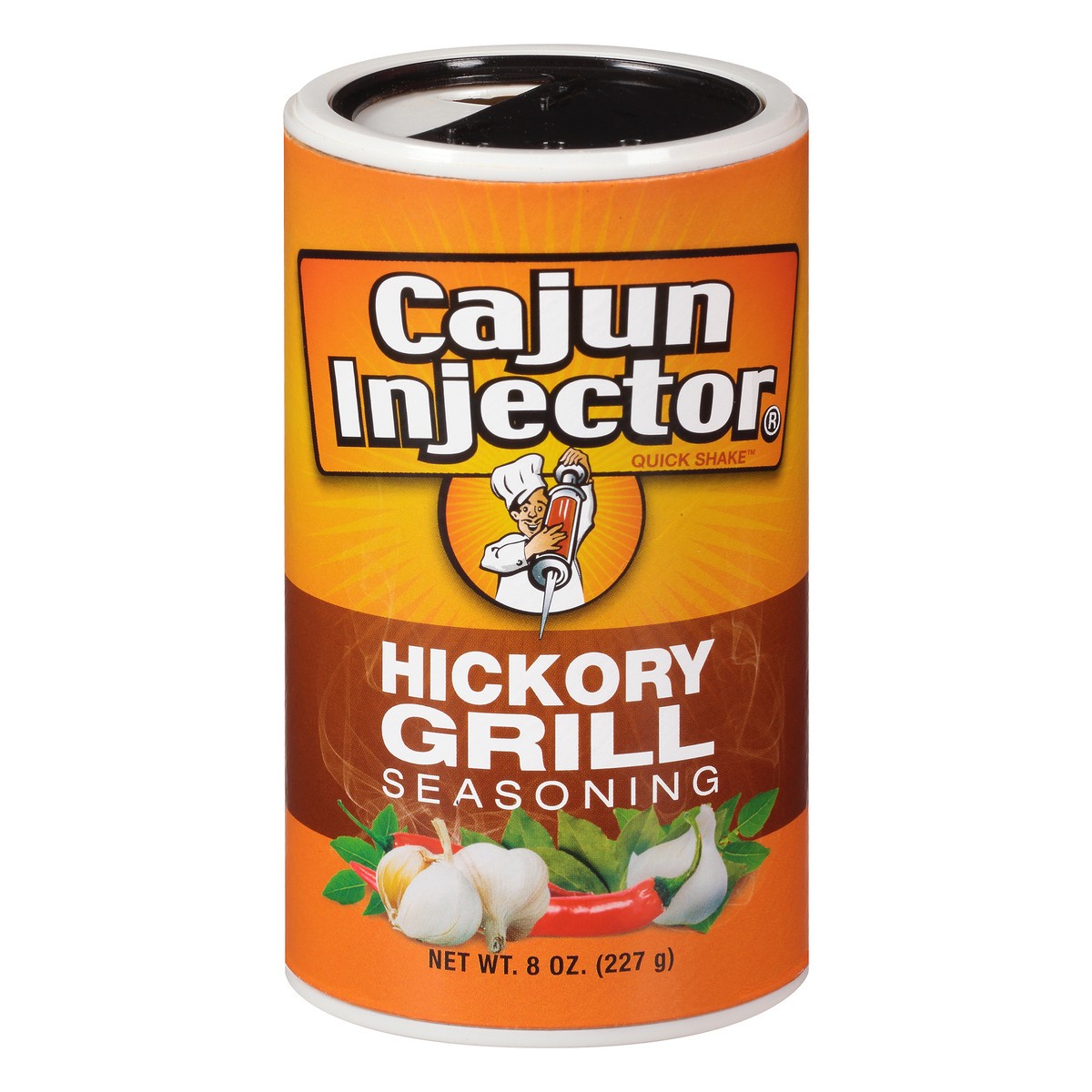slide 1 of 8, Cajun Injector Seasoning, Quick Shake, Hickory Grill, 8 oz