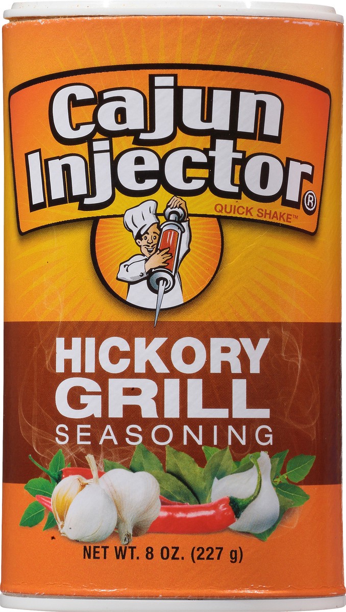 slide 7 of 8, Cajun Injector Seasoning, Quick Shake, Hickory Grill, 8 oz