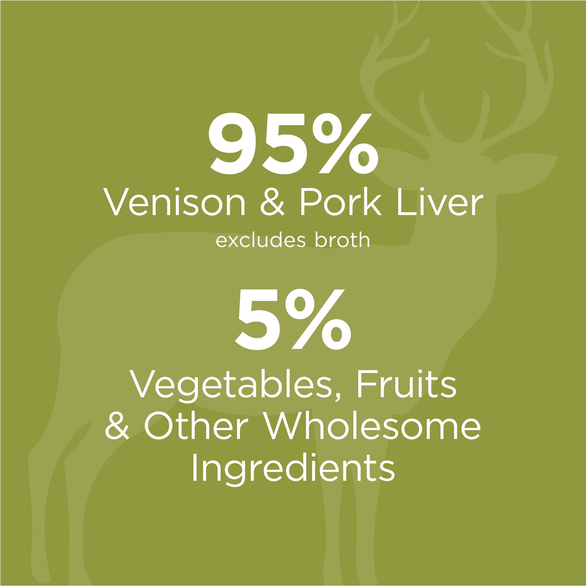 slide 4 of 6, Instinct Original Venison Wet Cat Food, 5.5 oz. Can, 5.5 oz