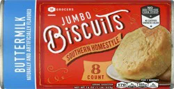 SE Grocers Biscuits Jumbo Southern Homestyle Buttermilk