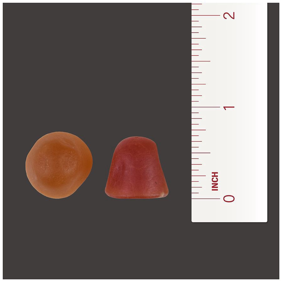 slide 2 of 5, Walgreens Free & Pure Organic Men's Multivitamin Gummies Natural Raspberry, Strawberry & Cherry, 90 ct
