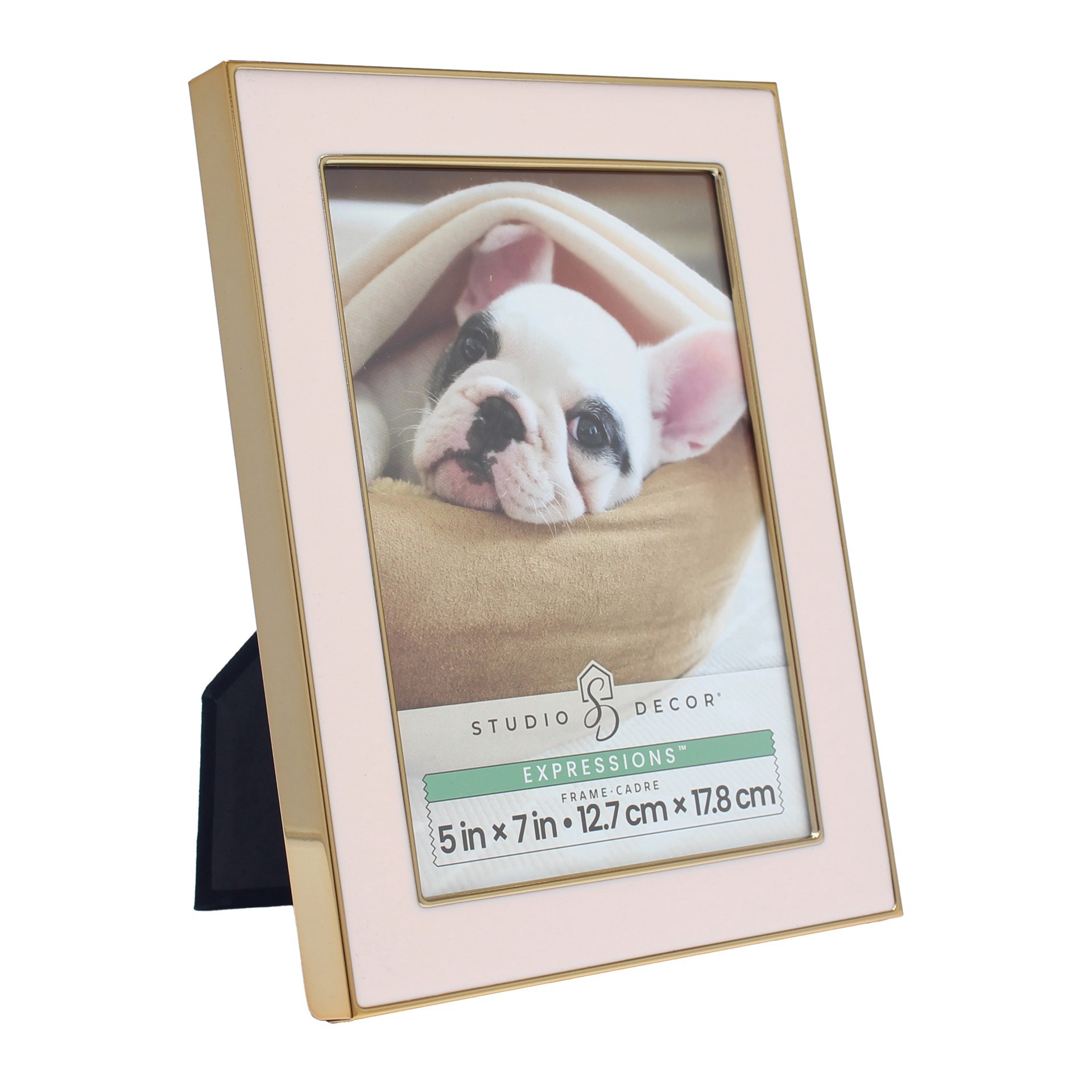 slide 2 of 6, Expressions 5" X 7" Gold Trim Tabletop Frame By Studio Decor, 5 in x 7 in