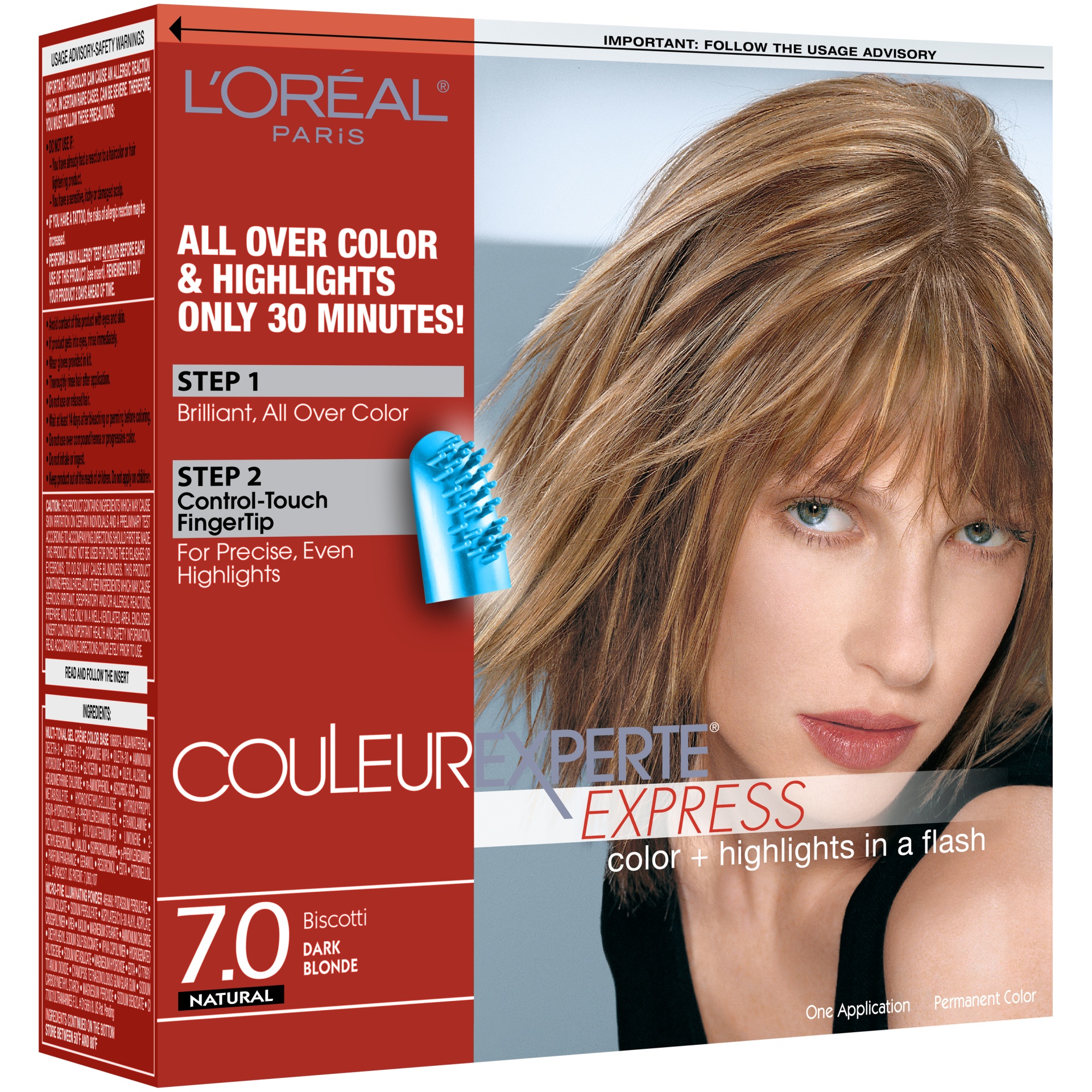 slide 1 of 1, L'Oréal Paris Couleur Experte Express Natural Dark Blonde Biscotti Color Highlights, 1 ct