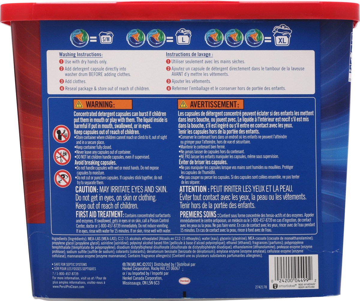 slide 4 of 9, Persil ProClean Discs Plus Oxi Power, 59 ct