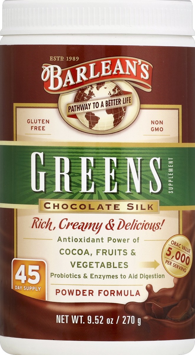 slide 2 of 2, Barlean's Greens 9.52 oz, 9.52 oz