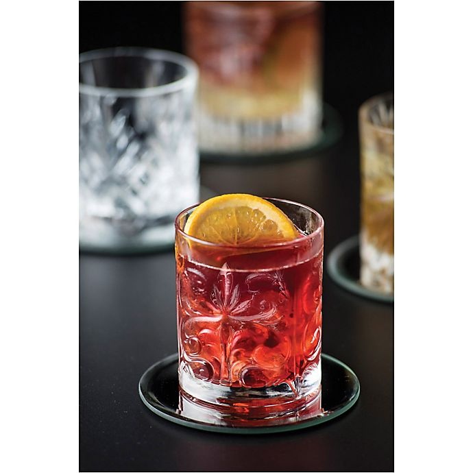 slide 2 of 3, RCR Crystal Tattoo Double Old Fashioned Glasses, 6 ct