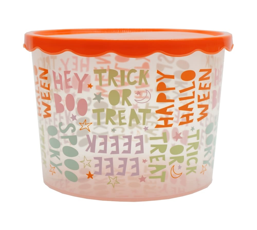 slide 1 of 1, Holiday Home Halloween Cookie Container, 1 ct
