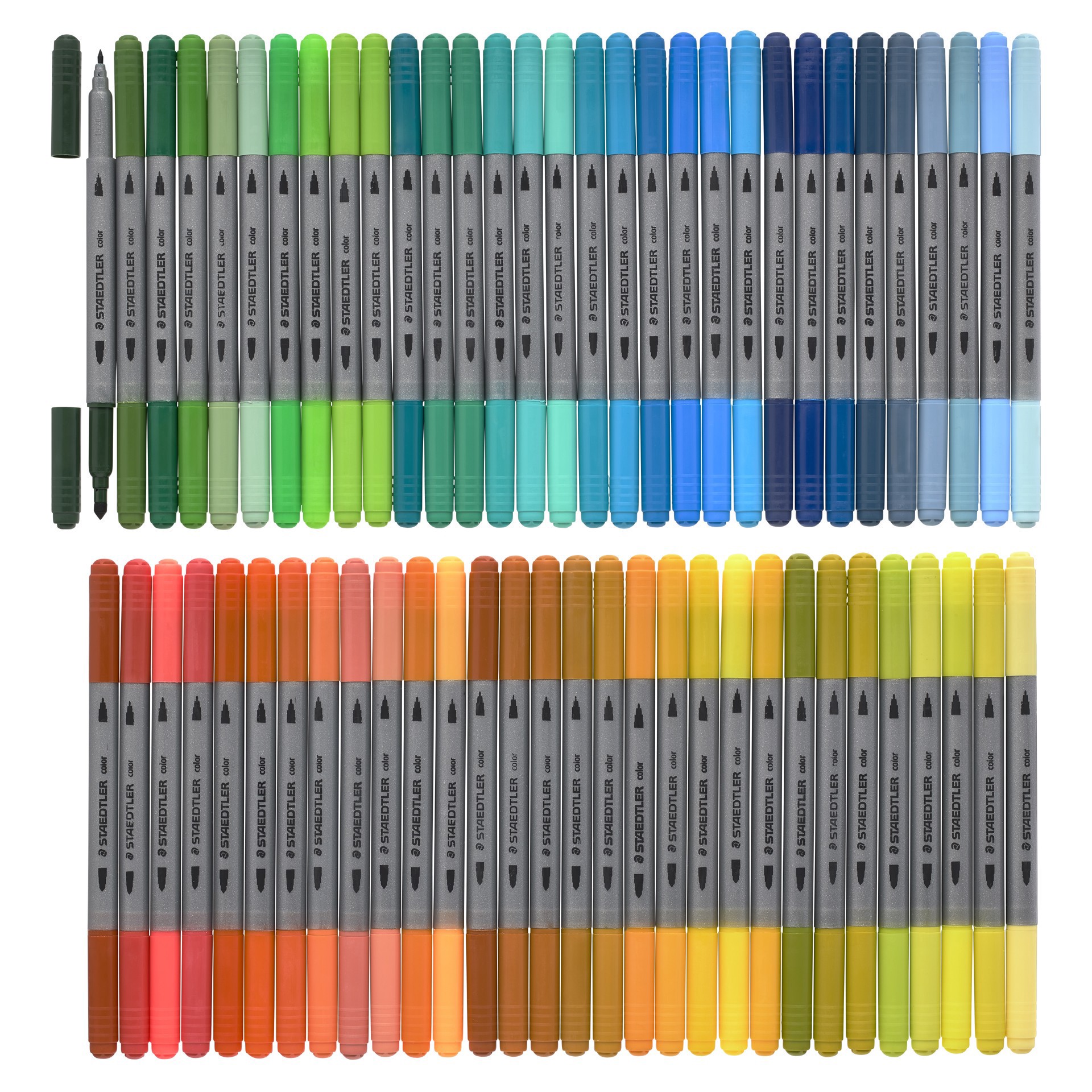 slide 5 of 6, Staedtler Fiber Tip Pen Set, 3 mm