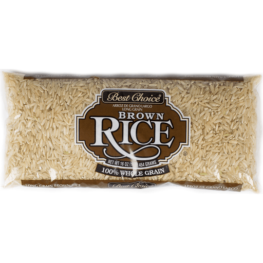 slide 1 of 1, Best Choice Long Grain Brown Rice, 16 oz