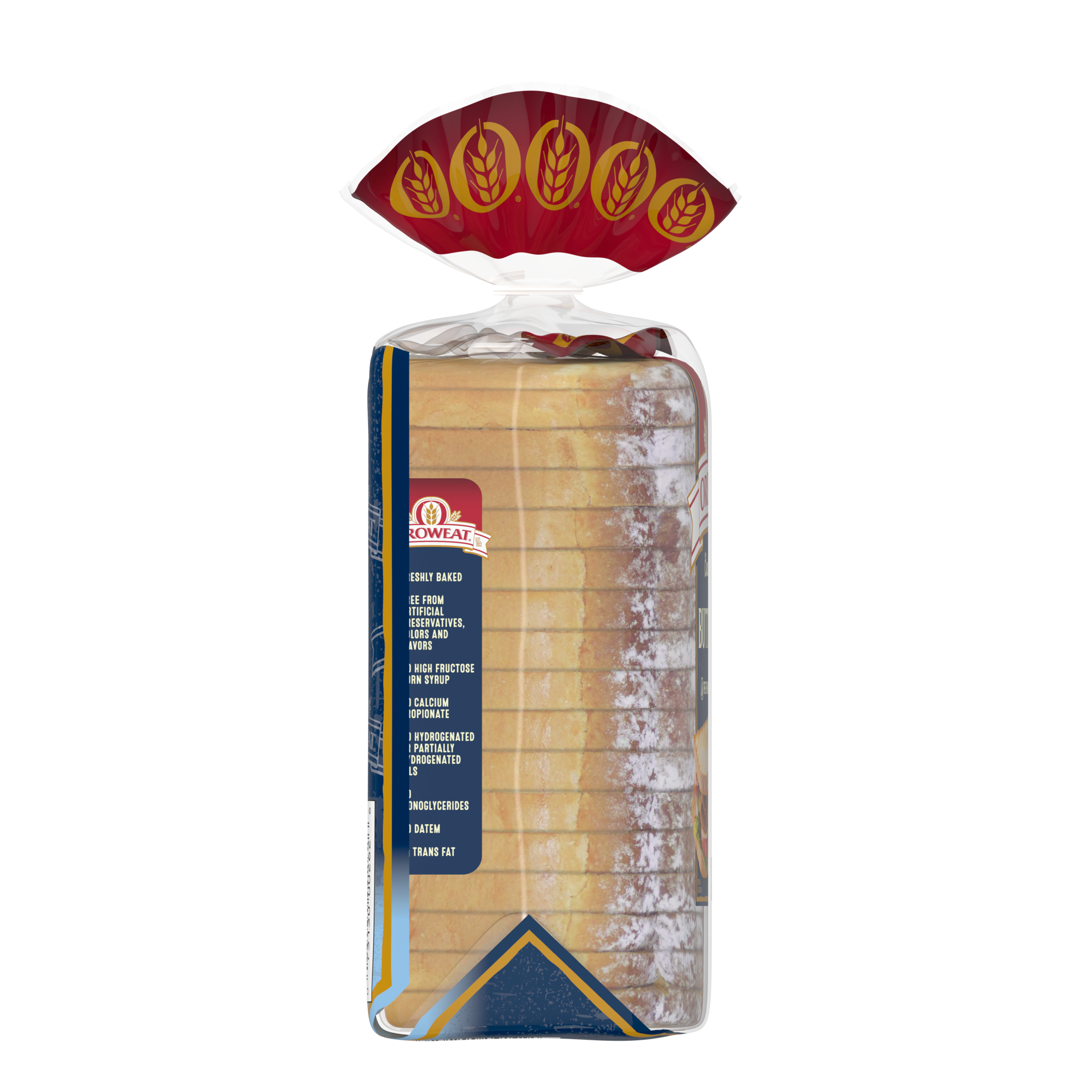 slide 5 of 5, Oroweat Country Buttermilk Bread, Twin Pack, 48 oz, 2 ct