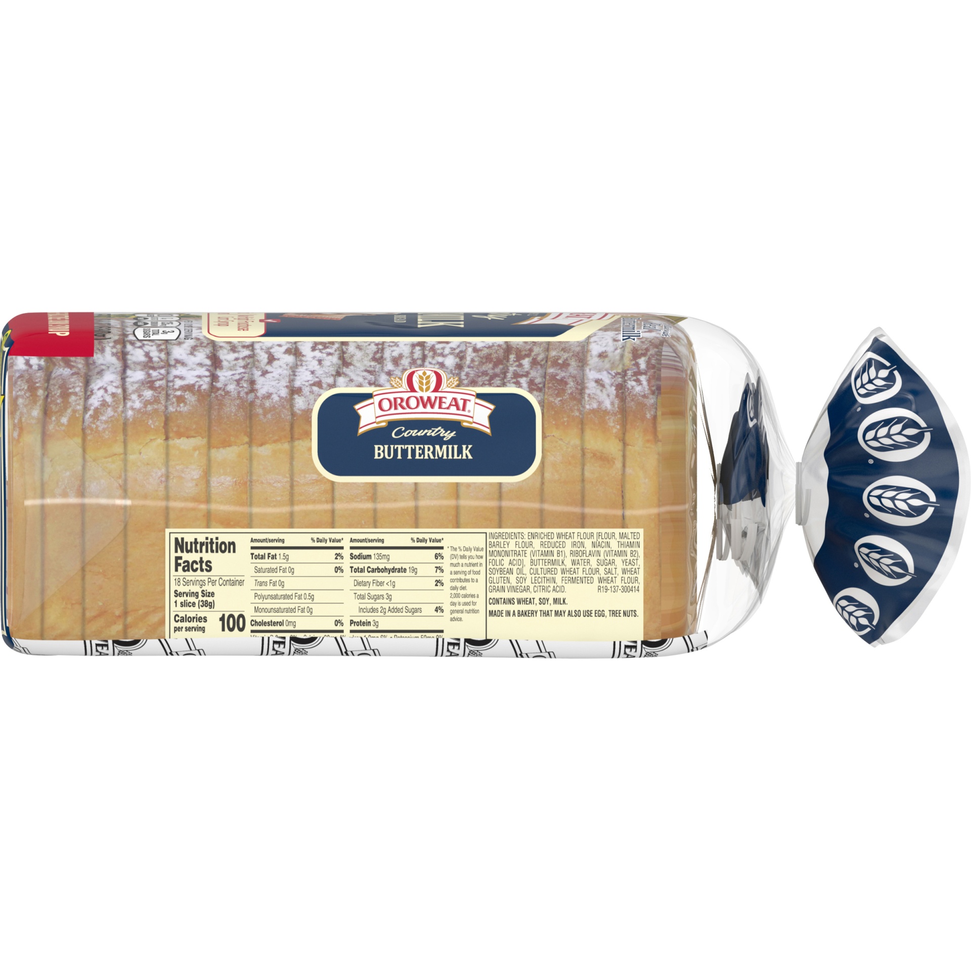 Bimbo Oroweat Buttermilk Bread 2 ct Shipt