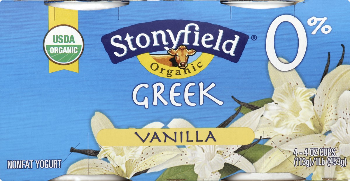 slide 3 of 4, Stonyfield Farm Yogurt 4 ea, 4 ct