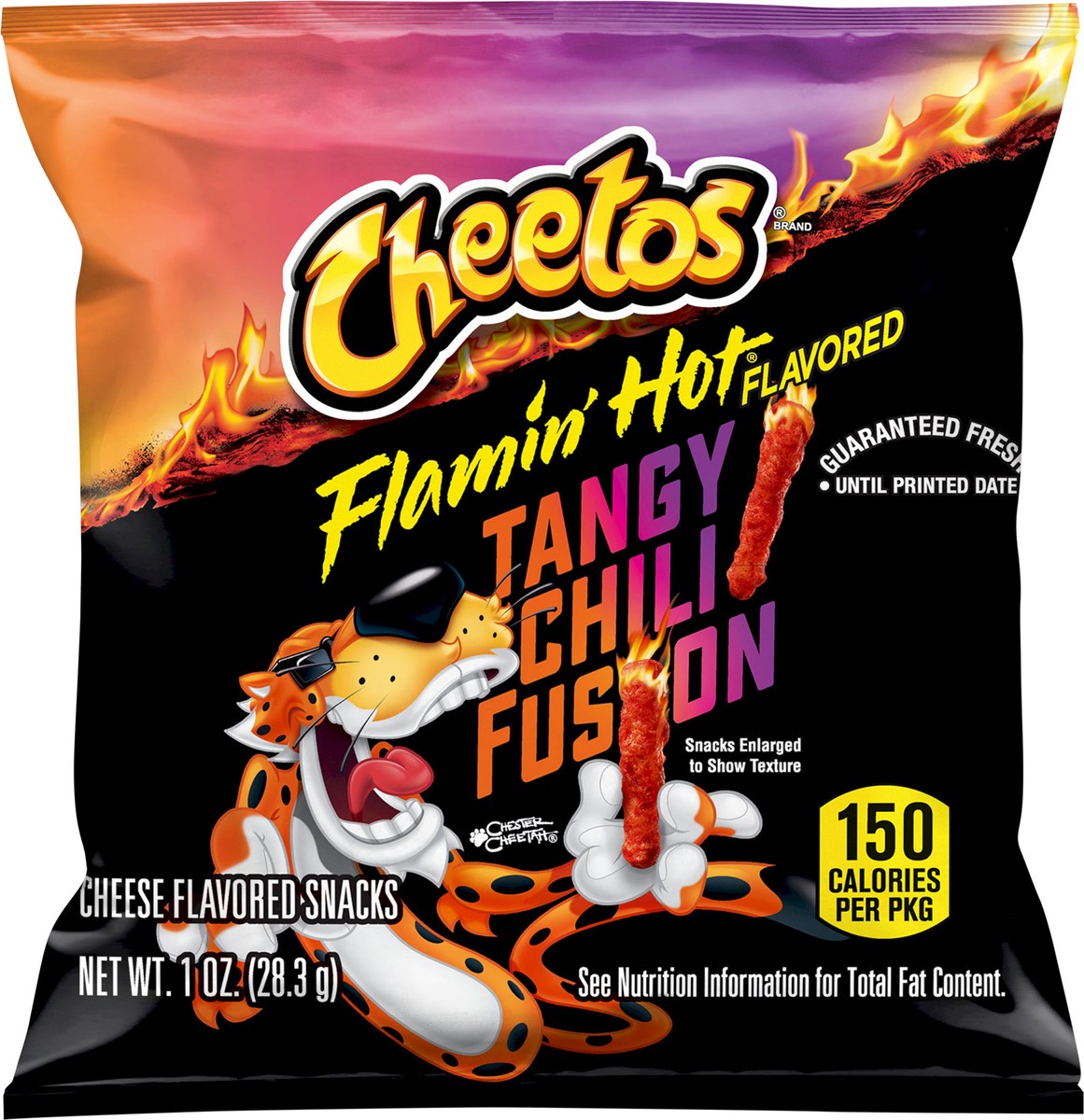 slide 7 of 8, Cheetos Flamin Hot Tangy Chili Fusio, 1 oz