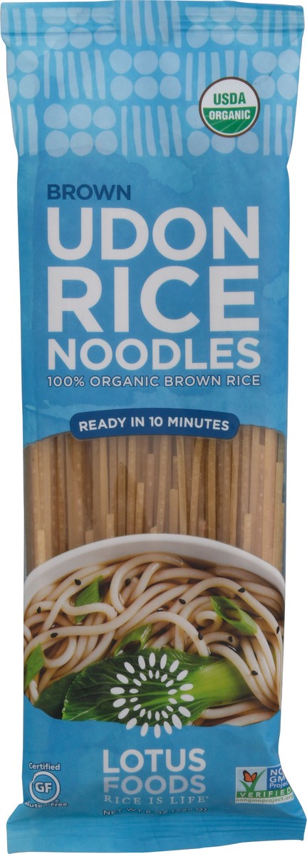 slide 8 of 14, Lotus Foods Brown Udon Rice Noodles 8 oz, 8 oz