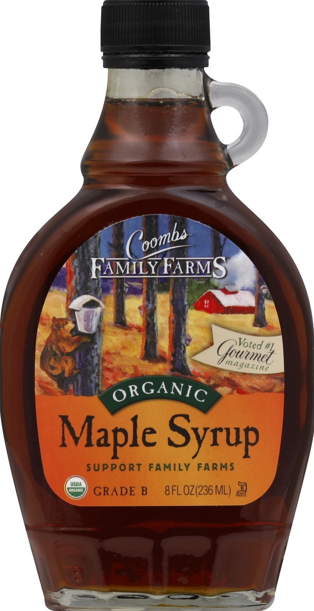 slide 2 of 2, Coombs Family Farms Maple Syrup, Organic, 8 oz