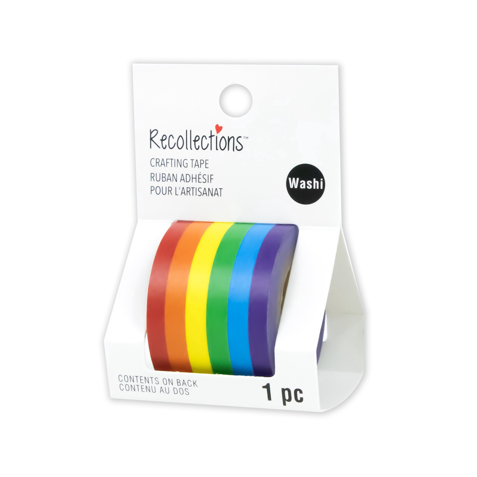 slide 2 of 4, Rainbow Crafting Washi Tape By Recollections, 1 ct