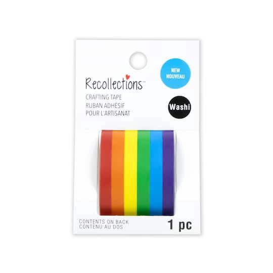 slide 1 of 4, Rainbow Crafting Washi Tape By Recollections, 1 ct