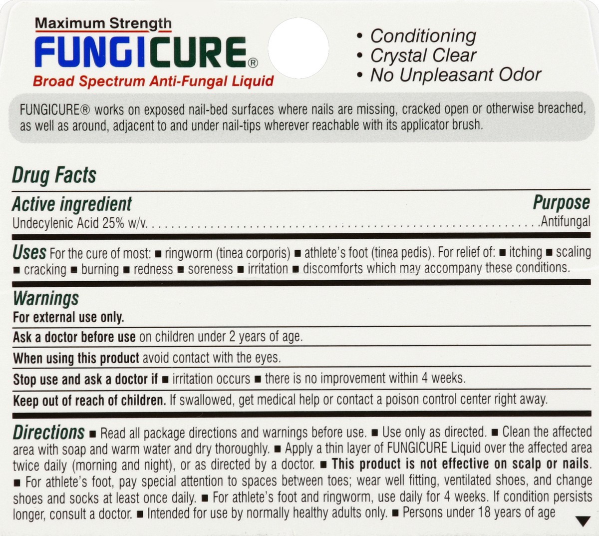 slide 5 of 5, FungiCure Maximum Strength Antifungal Liquid, 1 fl oz