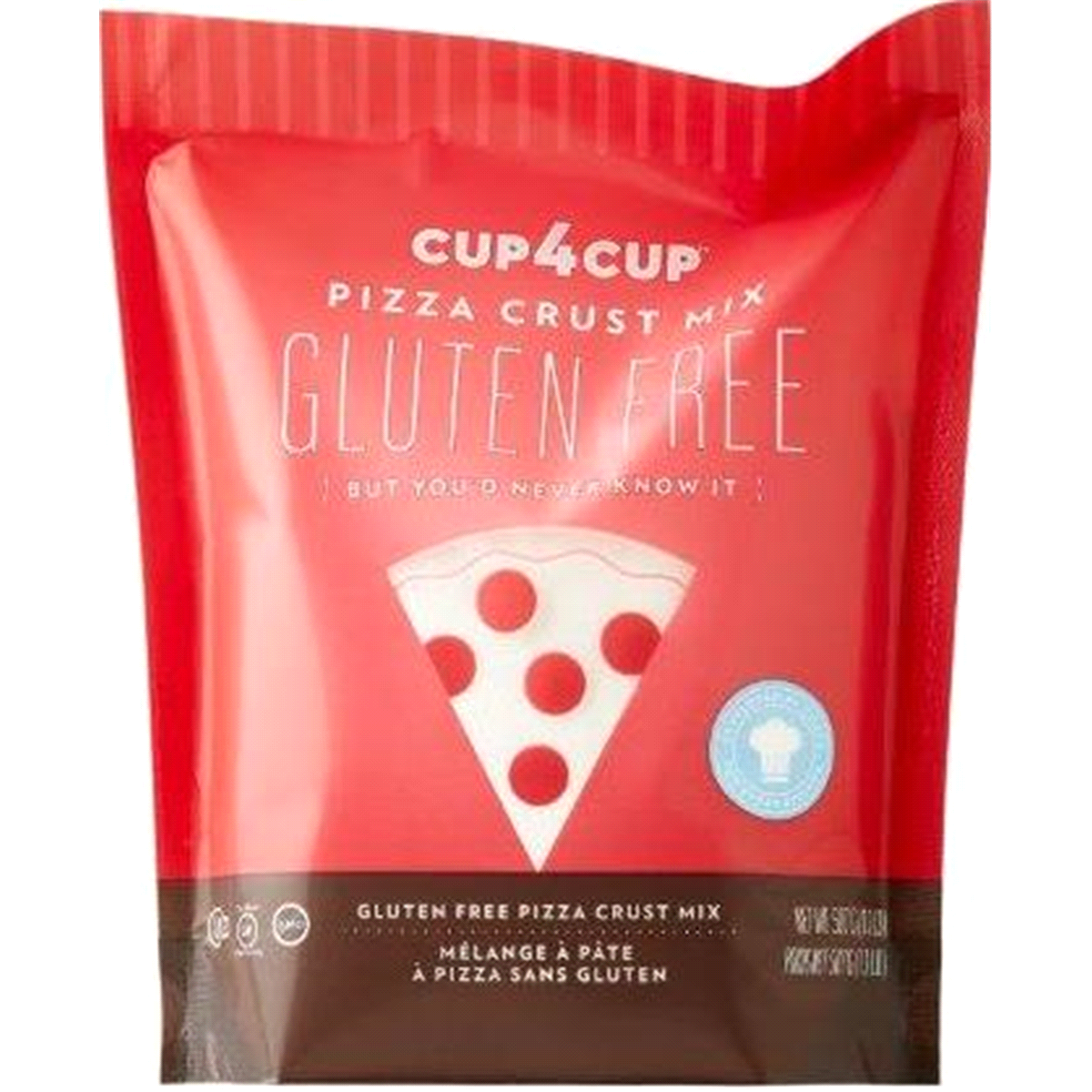 slide 1 of 2, Cup4Cup Gluten Free Pizza Crust Mix, 17.6 oz