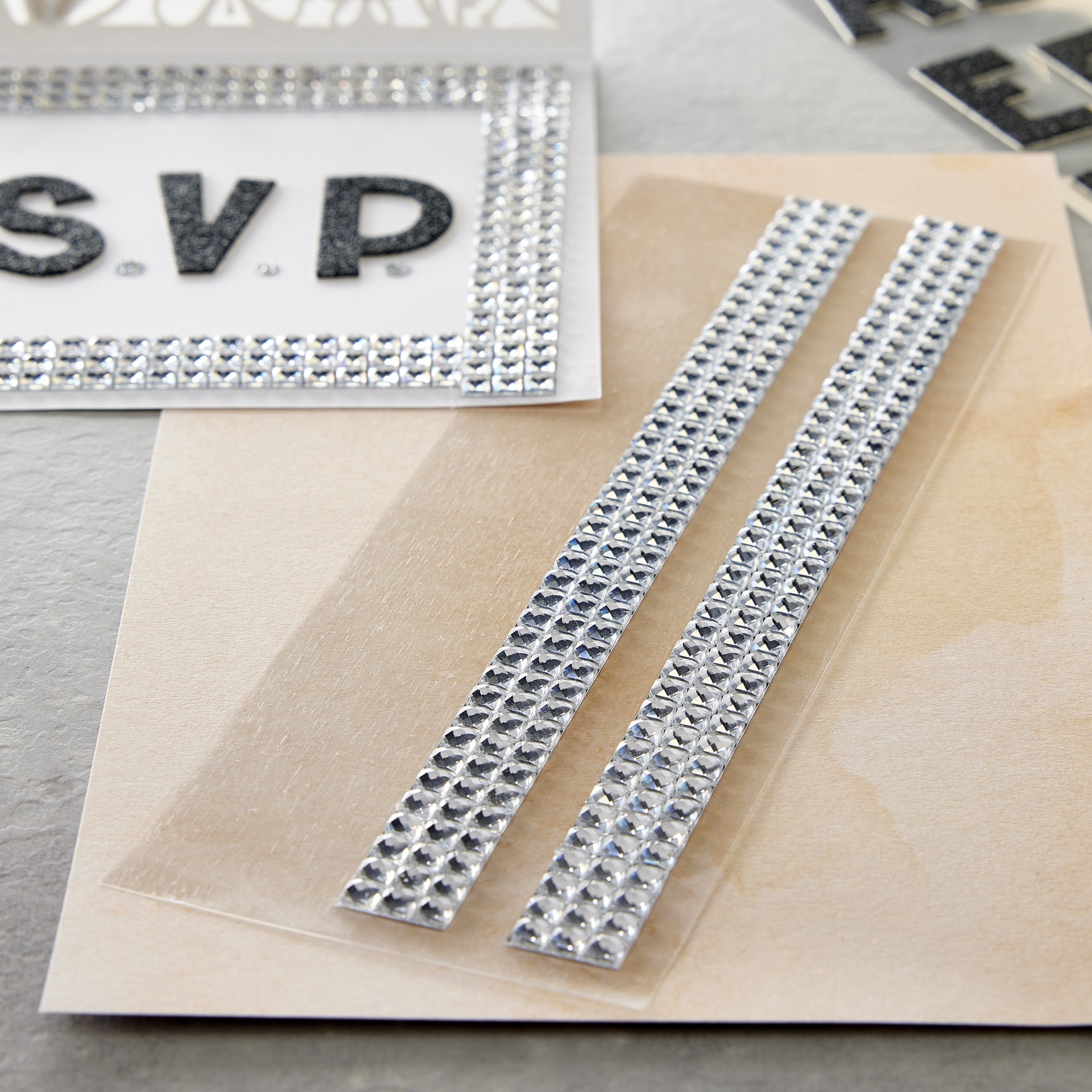 slide 3 of 3, Rhinestone Borders By Recollections, 3 ct