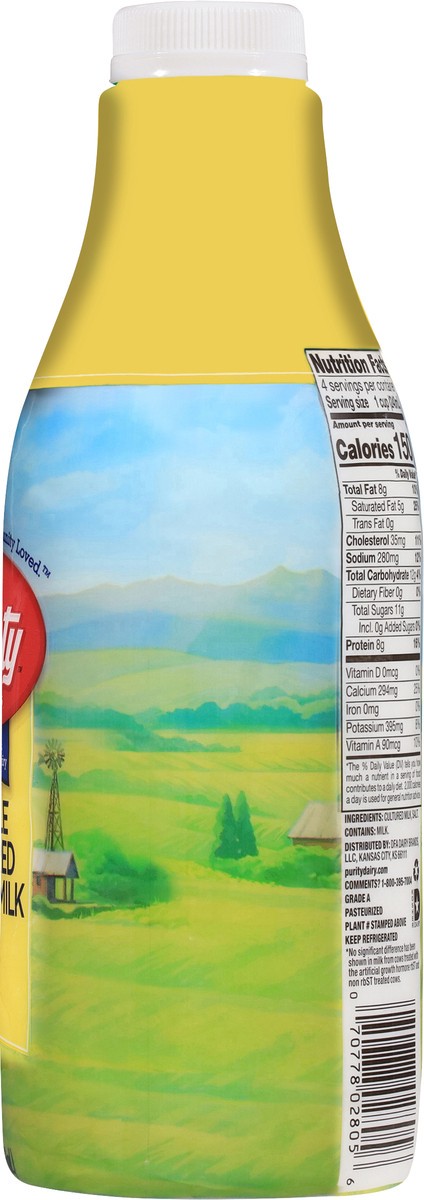 slide 5 of 14, Purity Whole Cultured Buttermilk 1 qt, 1 qt