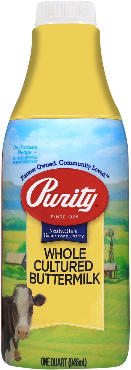 slide 2 of 14, Purity Whole Cultured Buttermilk 1 qt, 1 qt