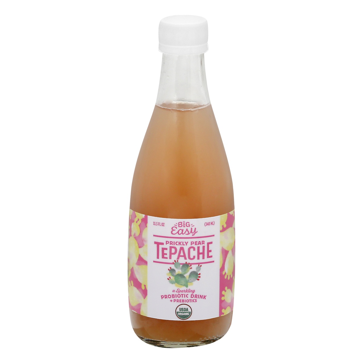 slide 1 of 1, Big Easy Bucha Prickly Pear Tepache 11.5 oz, 11.5 oz