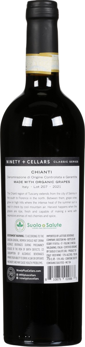 slide 2 of 9, 90+ Cellars Italy Lot 144 Chianti 750 ml, 750 ml