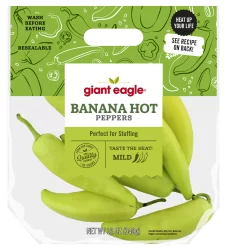 Giant Eagle Peppers, Banana Hot