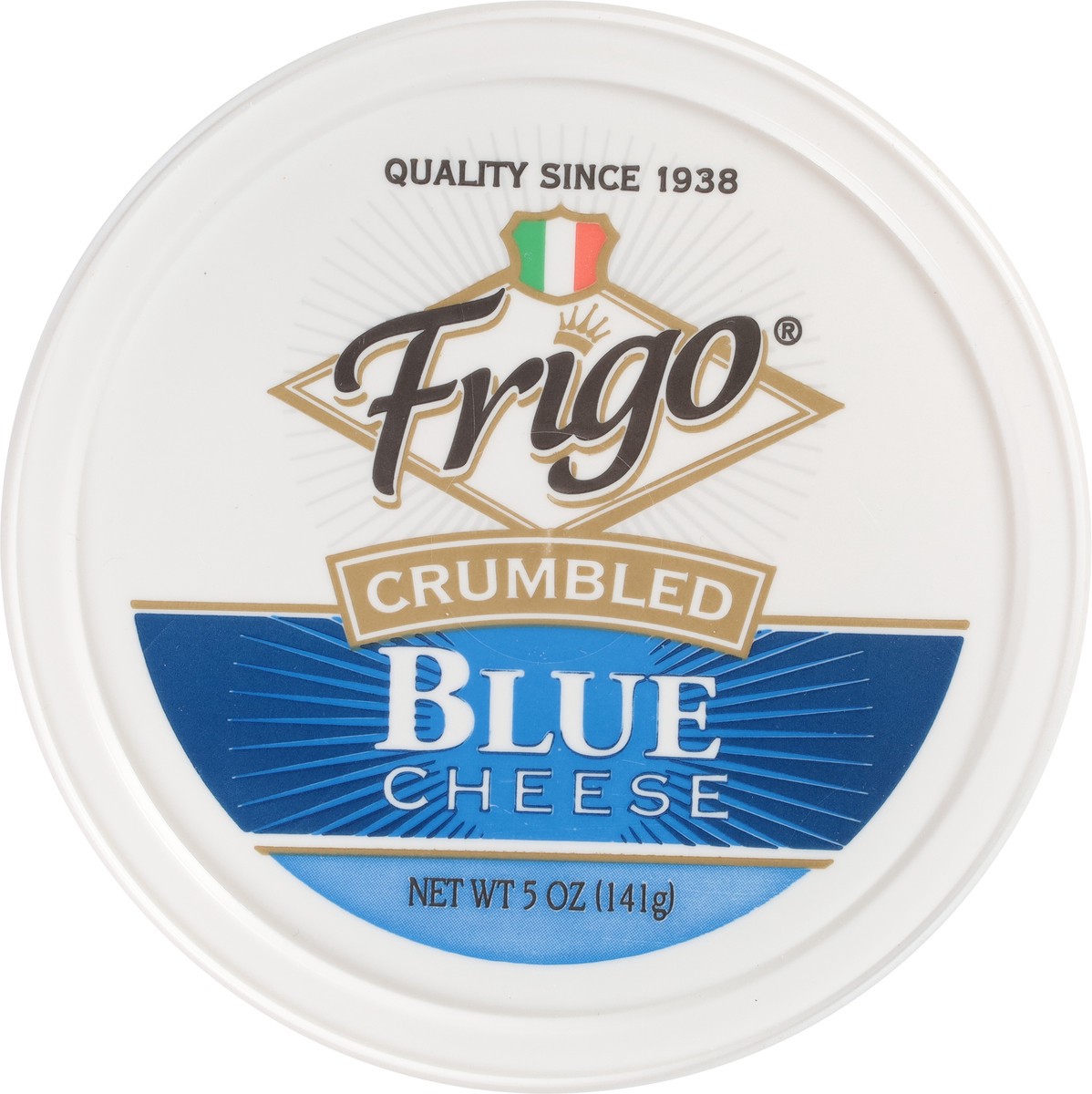 slide 7 of 12, Frigo Crumbled Blue Cheese 5 oz, 5 oz