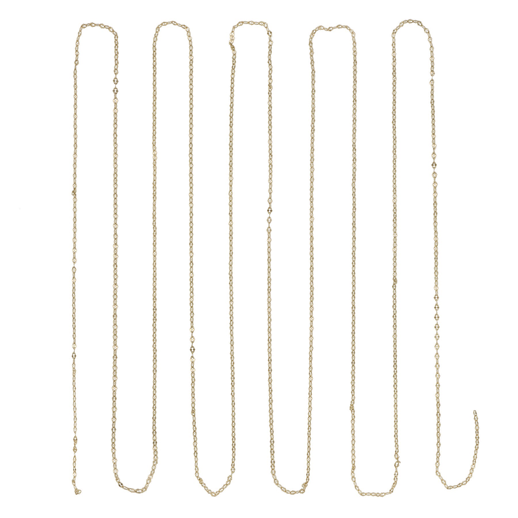 slide 2 of 2, 72" Gold Mini Anchor Chain By Bead Landing, 72 in