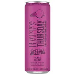 Happy Thursday Spiked Refreshers Black Cherry Beer 12 fl oz