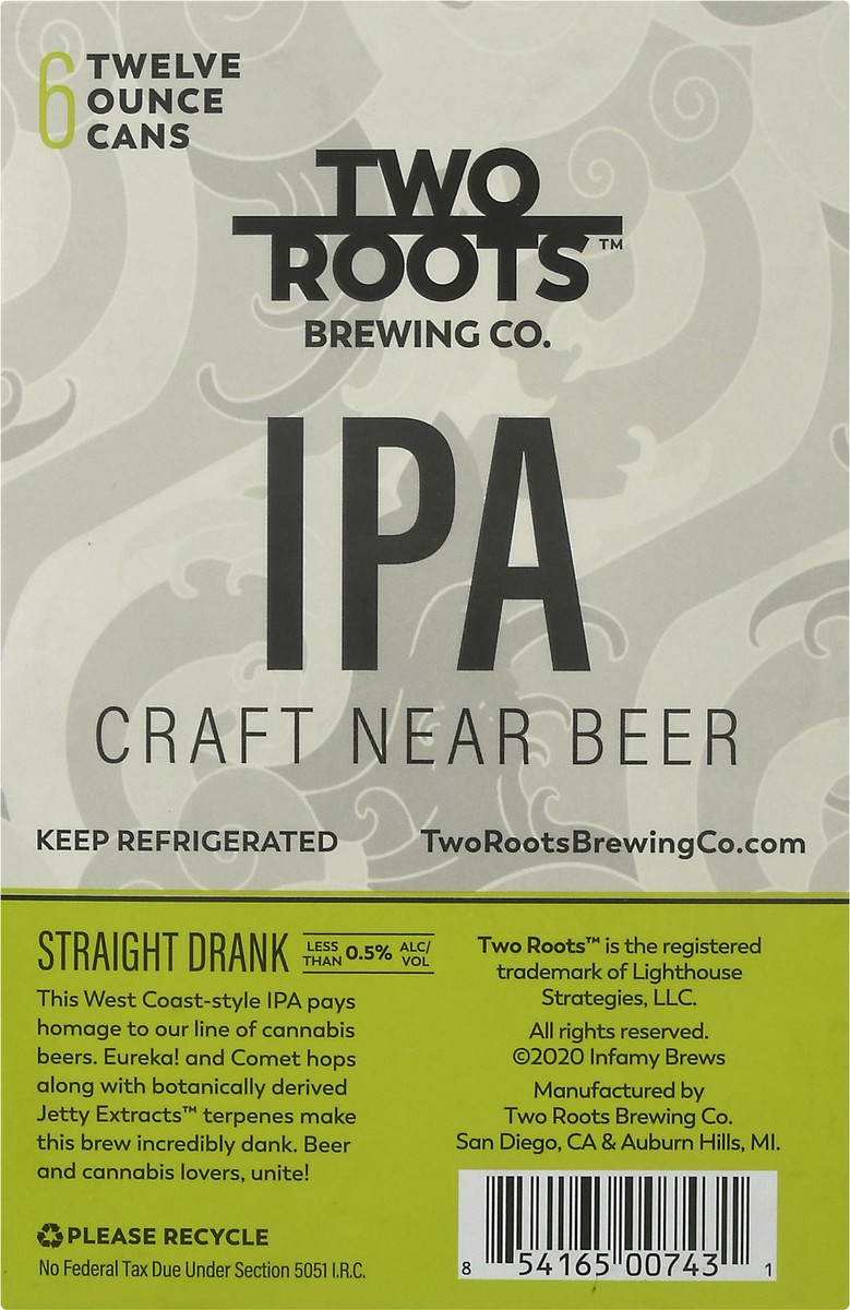 slide 2 of 11, Two Roots Straight Drank 6Pk, 12 oz