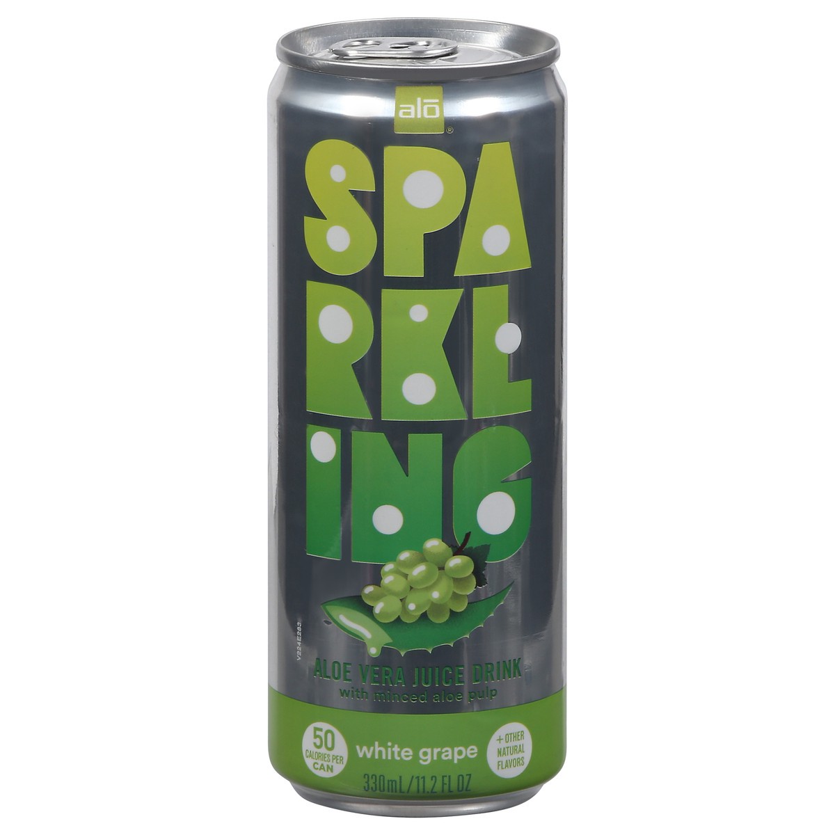 slide 1 of 9, ALO Sparkling ALOe Vera White Grape Juice Drink- 11.2 fl oz, 11.2 fl oz