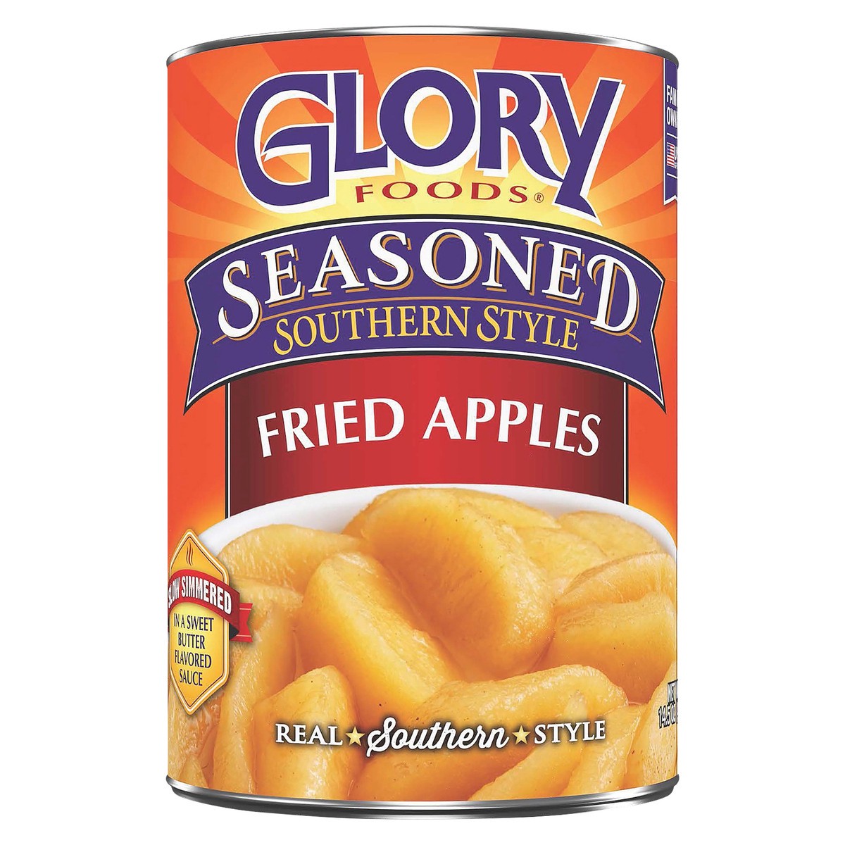 slide 6 of 7, Glory Foods Seasoned Southern Style Fried Apples 14.5 oz, 