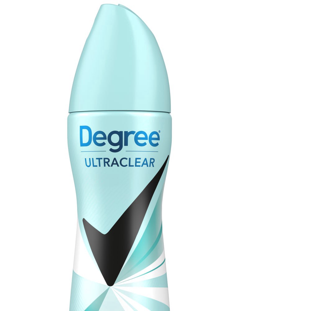 slide 3 of 6, Degree Ultraclear Women's Antiperspirant Deodorant Dry Spray Pure Rain Twin Pack, 3.8 oz